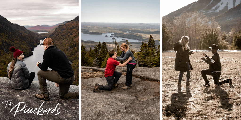 How and where to propose in the Adirondacks of upstate New York