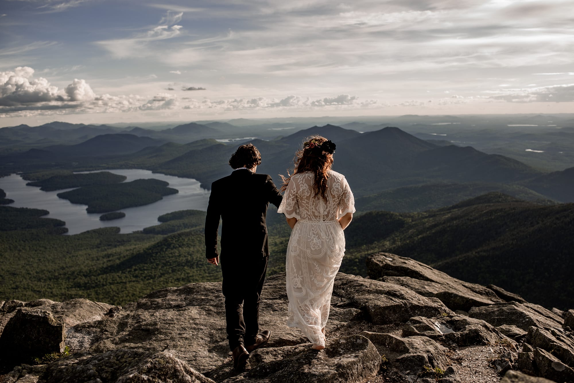 Getting married on top of a mountain
