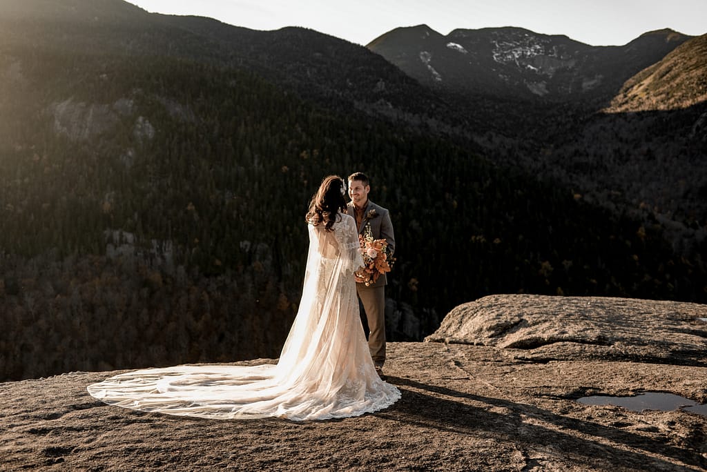 Elopement on Indian Head in Keene NY