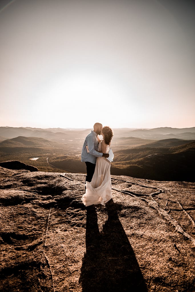 Elopement on Cascade Mountain in the ADKs of upstate NY