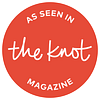 Wedding photography as seen on the Knot magazine